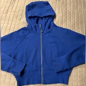 lululemon athletica Girls' Royal Blue Full-Zip Hoodie